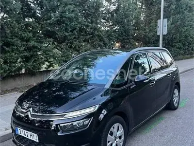 Usado Citroën Grand C4 Picasso Intensive 115 CV (84 kW) 2014 Negro Monovolumen