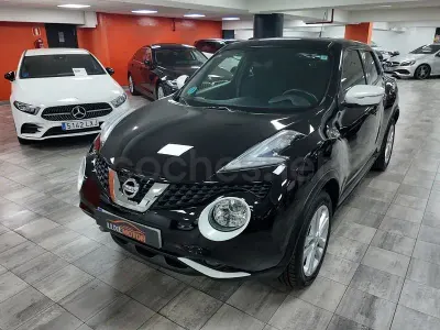 Usado Nissan Juke N-Connecta 115 CV (84 kW) 2017 Negro SUV