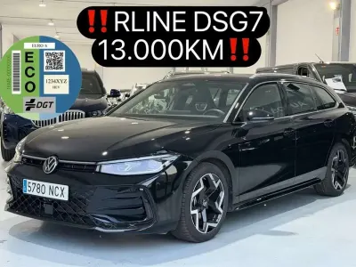 Usado VW Passat R-line 150 CV (110 kW) 2025 Negro Familiar