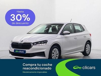 Usado Skoda Fabia Active 80 CV (58 kW) 2022 Blanco Utilitario