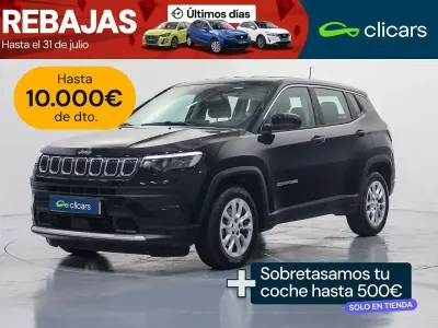 Usado Jeep Compass Altitude 129 CV (94 kW) 2025 Negro SUV