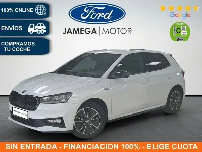 Usado Skoda Fabia Monte Carlo 110 CV (80 kW) 2022 Blanco Utilitario
