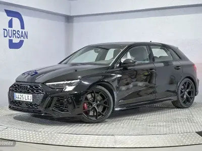 Usado Audi RS3 Sportback 400 CV (294 kW) 2022 Negro Utilitario