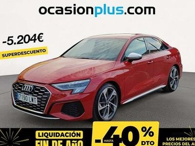 Rojo Usado 2022 Audi S3 Sportback Utilitario | 42.046 € (Precio justo)
