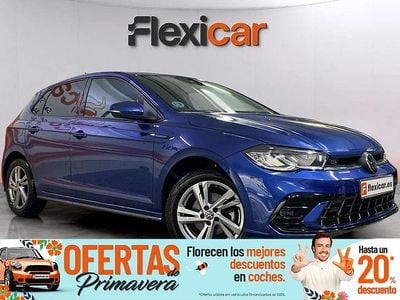 Usado VW Polo R-line 110 CV (80 kW) 2021 Azul Utilitario
