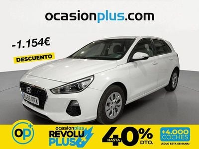 Usado Hyundai i30 120 CV (88 kW) 2018 Blanco