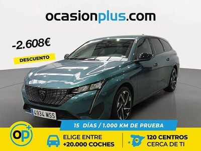 Azul Usado 2024 Peugeot 308 Allure Familiar | 20.000 € (Precio justo)