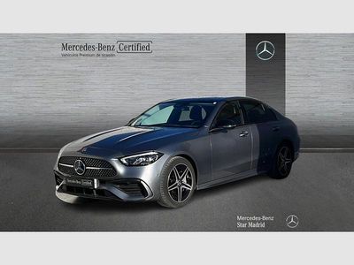Usado Mercedes C220 AMG line 200 CV (147 kW) 2025 Gris selenita (metalizado) Berlina