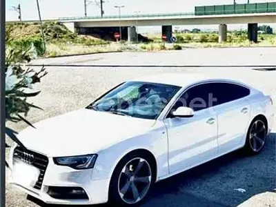 Usado Audi A5 Sportback S-Line 177 CV (130 kW) 2013 Blanco Utilitario