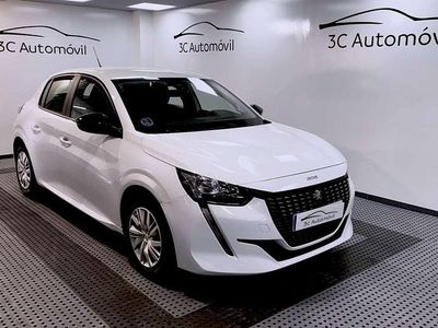 Usado Peugeot 208 Active 102 CV (75 kW) 2021 Blanco Utilitario