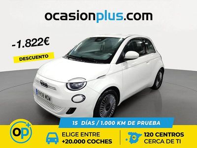 Usado Fiat 500e Icon 86 kW (118 CV) 2023 Blanco Utilitario