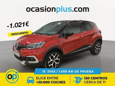 Rojo Usado 2017 Renault Captur Zen SUV | 12.769 € (Precio justo)