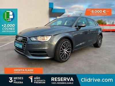 Gris Usado 2014 Audi A3 Sportback g-tron Ambiente Utilitario | 10.490 € (Un poco caro)