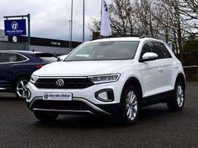 Begagnad VW T-Roc Life 115 HK (84 kW) 2022 Vit SUV