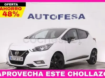 Usado Nissan Micra N-TEC 100 CV (73 kW) 2020 Blanco Utilitario