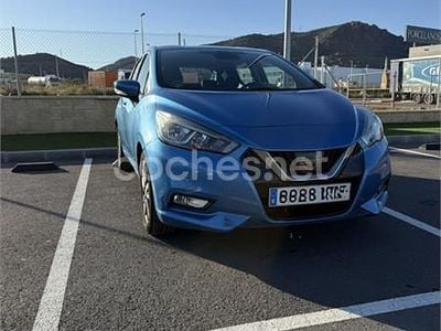 Usado Nissan Micra Acenta 90 CV (66 kW) 2018 Azul Utilitario