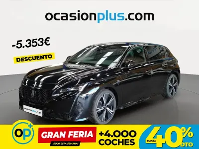 Usado Peugeot 308 GT 130 CV (95 kW) 2024 Negro Berlina