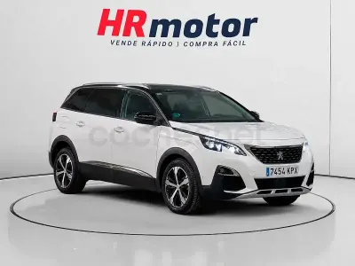 Usado Peugeot 5008 Allure 130 CV (95 kW) 2018 Blanco SUV