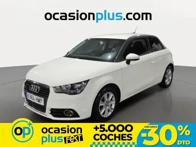 Usado Audi A1 Attraction 90 CV (66 kW) 2012 Blanco Utilitario