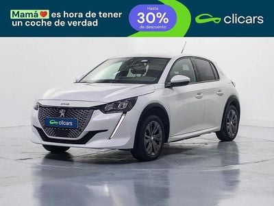 Begagnad Peugeot e-208 Allure 100 kW (136 HK) 2021 Vit Halvkombi
