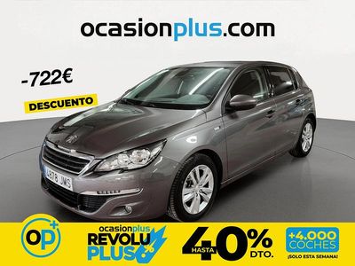 Usado Peugeot 308 Style 110 CV (80 kW) 2016 Gris