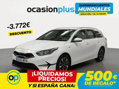 Usado Kia Ceed 100 CV (73 kW) 2025 Blanco Utilitario