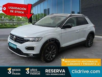 Usado VW T-Roc Sportline 150 CV (110 kW) 2019 Blanco SUV