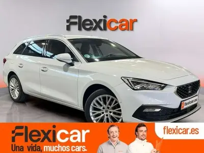 Usado Seat Leon ST XCELLENCE 131 CV (96 kW) 2021 Blanco Familiar