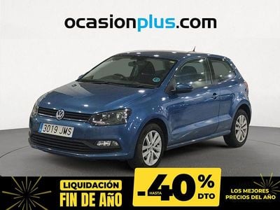 Azul Usado 2016 VW Polo Utilitario | 9436 € (Precio justo)