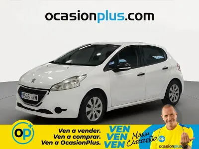 Usado Peugeot 208 Business-Line 68 CV (50 kW) 2014 Blanco Utilitario