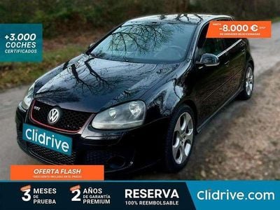 Usado VW Golf V GTI 211 CV (155 kW) 2007 Negro Utilitario