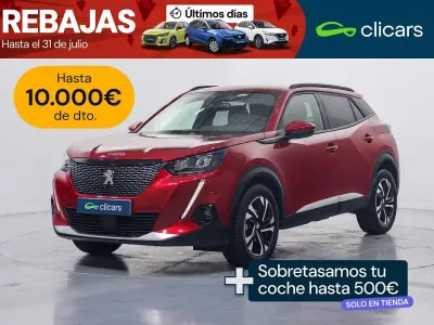 Usado Peugeot 2008 Allure 131 CV (96 kW) 2021 Rojo SUV