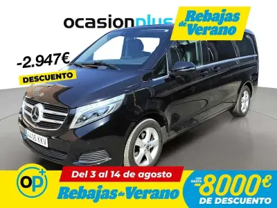 Usado Mercedes V220 Avantgarde 163 CV (119 kW) 2018 Negro Monovolumen