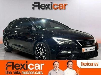 Usado Seat Leon FR 150 CV (110 kW) 2020 Negro Familiar