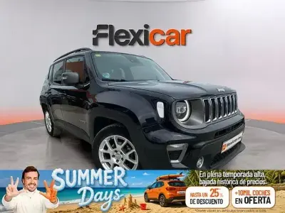 Usado Jeep Renegade Limited 120 CV (88 kW) 2020 Negro SUV