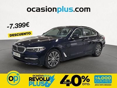 Usado BMW 530 265 CV (194 kW) 2020 Azul Berlina