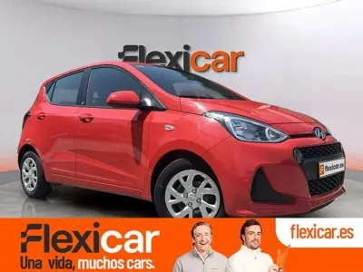 Usado Hyundai i10 GO! 67 CV (49 kW) 2019 Rojo Utilitario
