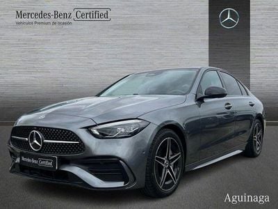 Usado Mercedes C220 AMG line 200 CV (147 kW) 2025 Gris selenita