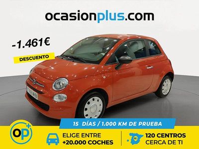 Usado Fiat 500 70 CV (51 kW) 2023 Naranja Utilitario