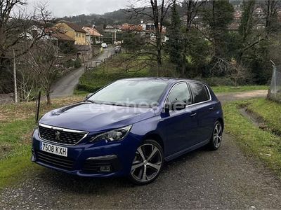Usado Peugeot 308 GT-line 130 CV (95 kW) 2019 Azul Berlina