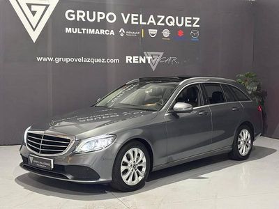 Usado Mercedes C200 160 CV (117 kW) 2019 Gris Familiar