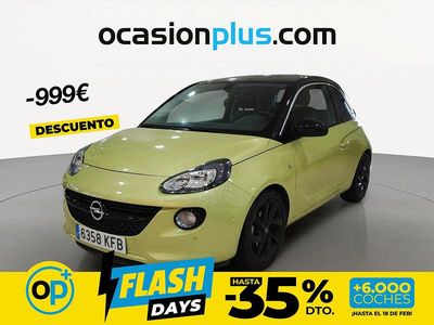 Usado Opel Adam Slam 100 CV (73 kW) 2017 Verde Utilitario