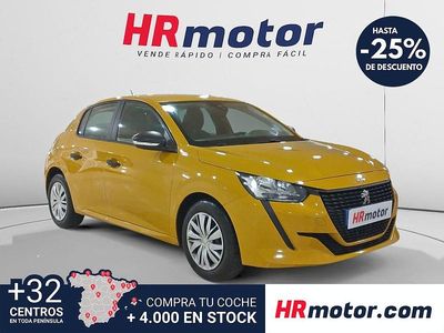 Usado Peugeot 208 75 CV (55 kW) 2022 Amarillo Utilitario