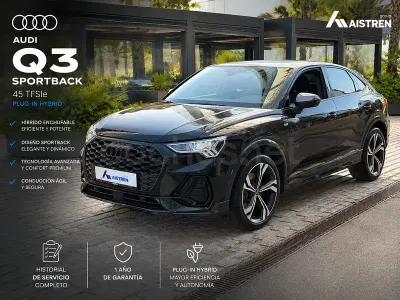 Usado Audi Q3 Sportback 245 CV (180 kW) 2023 Negro SUV