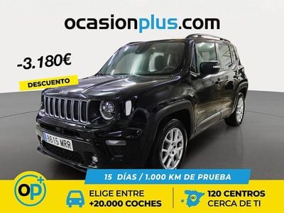 Usado Jeep Renegade Altitude 130 CV (95 kW) 2024 Negro SUV
