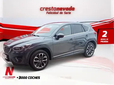Usado Mazda CX-5 Luxury 150 CV (110 kW) 2017 Gris SUV