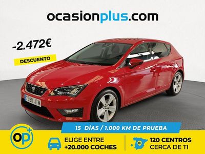 Usado Seat Leon FR 150 CV (110 kW) 2016 Rojo Utilitario
