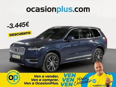 Begagnad Volvo XC90 Inscription 390 HK (286 kW) 2021 Blå SUV