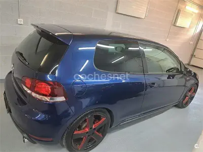 Usado VW Golf VI GTI 210 CV (154 kW) 2010 Azul Utilitario
