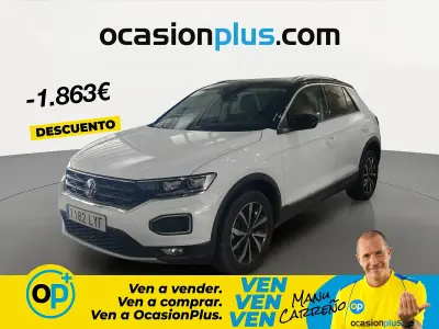 Usado VW T-Roc Advance 110 CV (80 kW) 2022 Blanco SUV